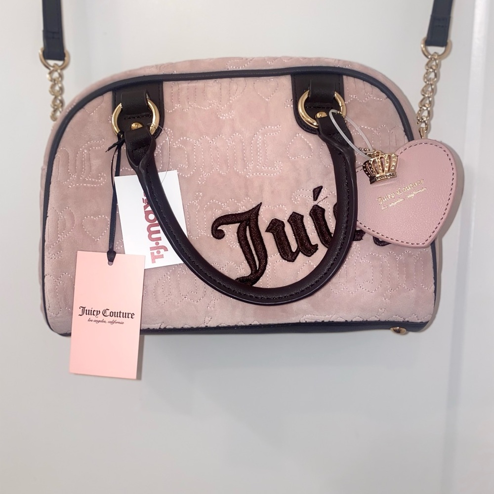 Juicy Couture Blush Pink Satchel